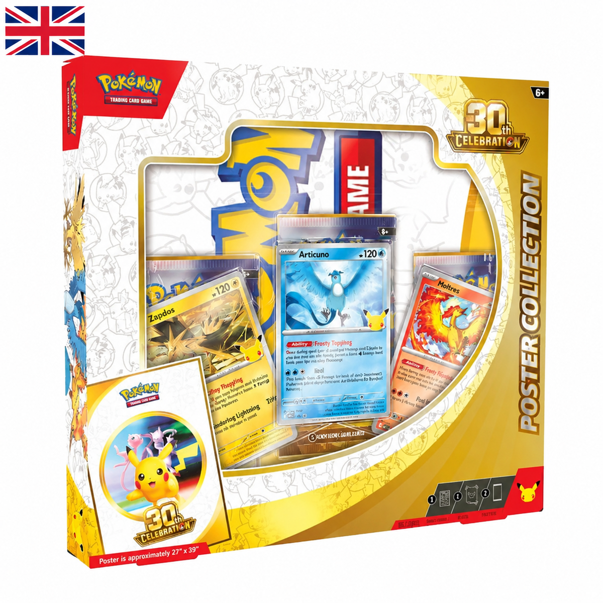 Pokémon TCG 30th Anniversary Poster Collection – INGLES