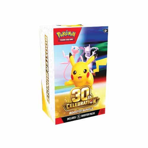 Pokémon TCG 30th Celebration Booster Bundle Español (6 Sobres) Original Sellado