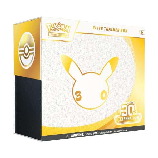 Pokémon TCG Celebración 30th Aniversario Elite Trainer Box Español – ETB Original Sellada