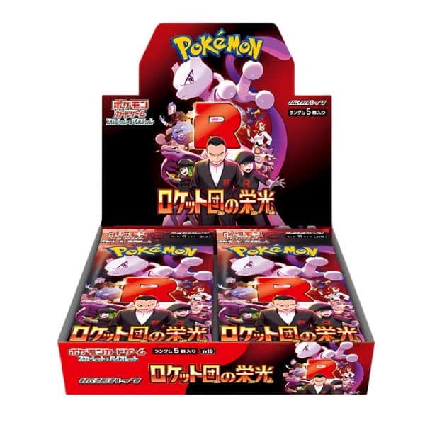 Pokémon TCG The Glory of Team Rocket SV10 Booster Box Japonesa (30 Sobres) Original Sellada con Shrink